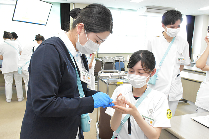 血糖測定研修